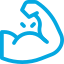 Patient empowerment and health education icon