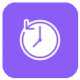 Clock icon representing 15 plus years nursing experience